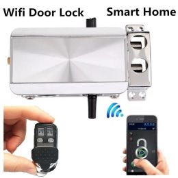 Lock Bluetooth Gateway Lock Remote Control Wifi Ewelink Phone App Invisible Electric Door Lock Keyless Hidden Lock Tuya Smart Home