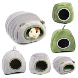 Guinea Pigs Bed Hamster Hideout House Sleep Bed for Chinchilla Ferret Hedgehog 240322