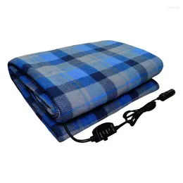 Blankets Heated Blanket For Car Electric 12-Volt Portable Outdoor Machine Washable Throw SUV Truck