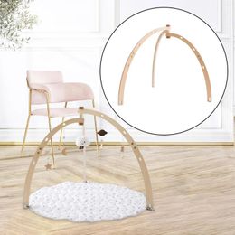 Carpets Play Gym Frame Baby Room Decoration Montessori Wooden Arch For Born Babies Girl And Boy Ages 0-36 Month