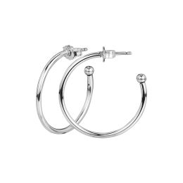 Earrings Small Hoop Earrings Sterling Silver Jewellery For Woman DIY Earrings Wedding Gift Party Make Up Accessories