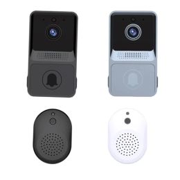 Doorbell Wireless WiFi Security Door Bell Comes Standard with Ding Dong Machine Security Camera Bell for Home