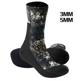 Accessories Thicken Diving Socks 5mm/3mm Neoprene Camouflage Beach Socks Swimming Socks Keep Warm for Scuba Diving