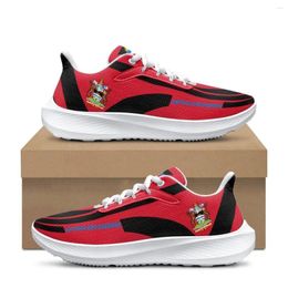 Casual Shoes Antigua And Barbuda Country Flag Print Design Lightweight Basketball Shoe Outdoor Indoor Sneakers Zapatos Para Mujere