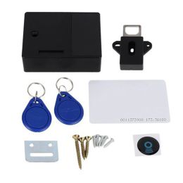 Control RFID Smart Sensor Cabinet Locker Free Opening Smart IC Card Sensor Cabinet Lock Locker Wardrobe Shoe Cabinet Drawer Door Lock
