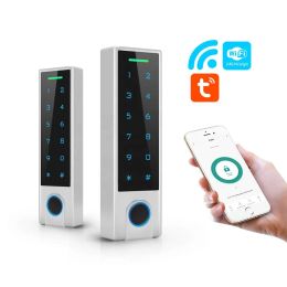 Readers Tuya Smart wifi door lock Waterproof keypad Wifi control Fingerprint Access Control Standalone Keypad Fingerprint RFID Card