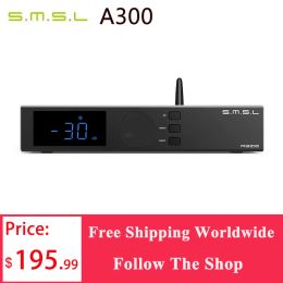 Amplifiers SMSL DA9 DA9 Bluetooth 5.0 HiRes Power Amplifier AMP Support APT X Remote Control RCA/XLR Input With SU9 SD9