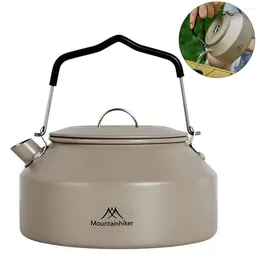 Water Bottles 1.4L Portable Camping Kettle With Handle Ultralight Coffee For Outdoor Travel Cooking