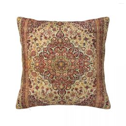 Pillow Laver Kirman Persian Rug Print Throw Christmas Decorative Cover For Living Room