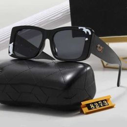 2024 Top designers 10% OFF Luxury Designer New Men's and Women's Sunglasses 20% Off Overseas Xiangjia net red tourism square glasses 8273