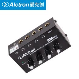 Amplifier ALCTRON HA4plus 4 channel stereo Mini Headphone Amplifier USB interface powered 6.35mm connector Power High Quality Sound