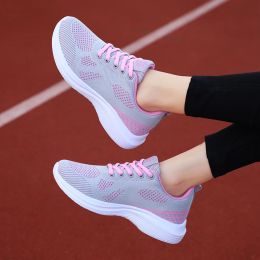 Boots Women Gym Shoes Casual Tennis Shoes Knitted Classical Comfortable Breathable Flat Famale Sneakers