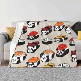 Blankets Sushi Panda Selling Room Household Flannel Blanket