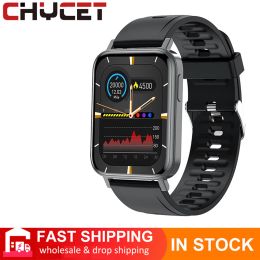 Watches CHYCET 2022 Smart Watch Men Women Sports Smartwatch Blood Pressure Monitor Full Touch Fitness Tracker Colok For Huawei iphone