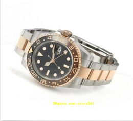 Wristwatches Original Box Men039s Watches II 126711 CHNR Root Beer Bezel Bracelet 40mm Watch7901568