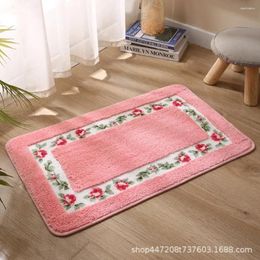 Carpets Foot Mat For Entryway Hallway And Bedroom Perfect As An Entrance Modern Style Small Rug Non-Slip Absorbent