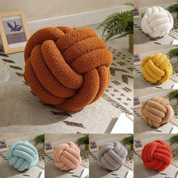 Pillow 1pc Soft Knot String Ball S Bed Stuffed Home Decor Plush Throw Well-sealed Well-padded