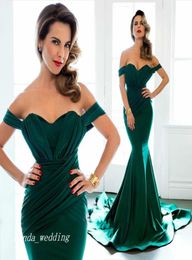 2019 Emerald Green Evening Dress Long Gowns For Curvy Body Prom Party Dress Formal Event Gown Plus Size vestido de festa longo3884496