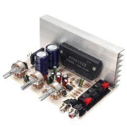 Amplifier Lusya Sanyo thick film chip 50W+50W Stereo Audio Power Amplifier Board for DIY speaker AC1518V E1006