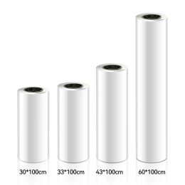 Paper DTF Roll PET Film 30/33/60cm*100m Direct Transfer Printing Film Tshirts Fabric DTF Printer Heat Transfer PET Film Hot/cold Peel