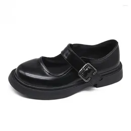 Casual Shoes Mary Jane Lolita Janes Platform Black Women's School Student College Sweet JKUniform Low Heel Women