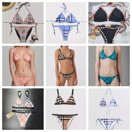 2024 New Fashion Designer Wholesale Womens Swimwears Sexy Bikinis Swimsuits Womens Set Beach Bathing Two piece set bikini Wind Female Classical bikini sets Swimwea