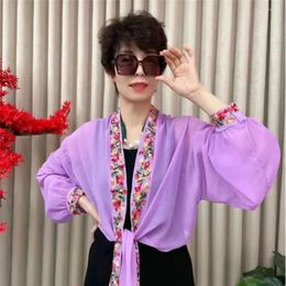 Scarves Summer Shawl Grade Outside A Small National Wind Sunscreen Clothing Desert Po Clothes Women.