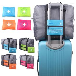 Storage Bags 32L Large Capacity Hand Luggage Bag Oxford Cloth Folding Travel Aircraft