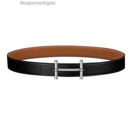 designer belts for men high-end luxury double H buckle belts womens leather fashion belts mens classic casual double-sided Brand waistbands for woman he081