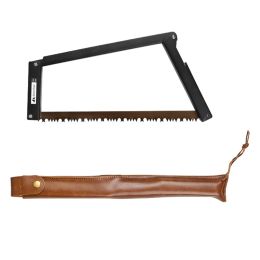 Survival Folding Saw with Storage Pouch Hand Saw Outdoor Bucksaw for Camping Backpacking Hiking Outdoor Survival equipment