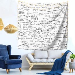 Tapestries Math Formulas And Numbers Wall Decor Tapestry Easy To Hang Office Perfect Gift Soft Fabric Multi Style