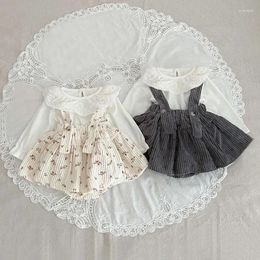 Clothing Sets Baby Girl Clothes Lace Blouse Floral Dress Toddler