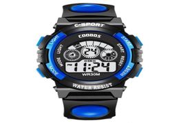 Kids Sport Watch Fashion Boys Girls LED Digital Wristwatch Student Children Alarm Clock Calendar Watches25582388770685