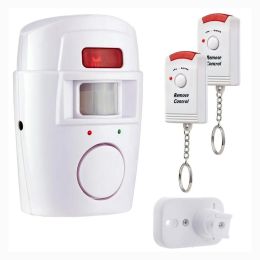 Detector With 2 Remote Controls for Home Shed Garage Caravan Alarm Security System Wireless PIR Motion Sensor Detector Alarm