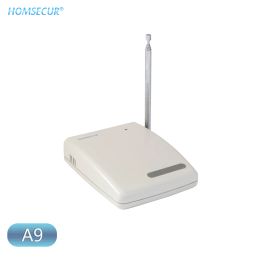 Kits HOMSECUR 433MHz Wireless Signal Repeater A9 for 433MHz Home Security Alarm System Wireless Sensor