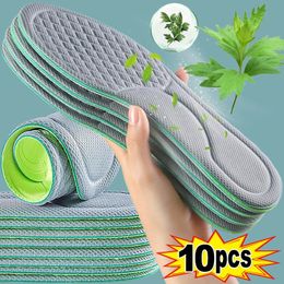 Unisex Soft Memory Foam Orthopedic Insoles Deodorizing Insole For Shoes Sports Absorbs Sweat Antibacterial Shoe Accessories 240321