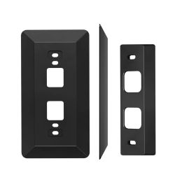 Accessories Doorbell Wall Plate Come with L35°/R35 ° Wedge Compatible With Eufy Battery Video Doorbell 2K HD Resolution (Battery Powerd)