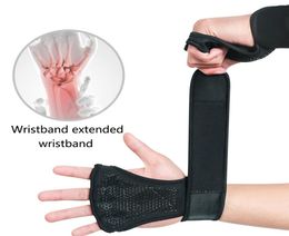 2019 Weight Lifting Ventilated Gloves with BuiltIn Wrist Wraps Full Palm Protection Extra Grip Great for Pull Ups Weightlifti6672275