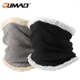 Winter Cycling Scarf Men Fleece Ring Bandana Warm Women Neck Warmer Thickening Cashmere Hunting Skiing Biker Mask