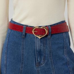 Belts Durablity PU Leather Waist Belt Adjustable Length For Girl Women Decorative Coat Skirts Jeans