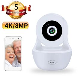 Cameras N_eye 8MP 4K Wifi Wireless Home Security IP Camera 2.0MP IR Network CCTV Surveillance Camera with Twoway Audio Baby Monitor