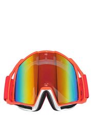 2017 NEW MX Airbrake Fire Red Tinted Motocross Goggles Motocross Helmet Racing Glasses Dirt Bike ATV MX Goggles4974054