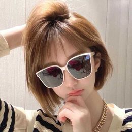 2024 fashion OFF Luxury Designer New Men's and Women's Sunglasses Off net red same ins Tan milky white big face thin ch3869