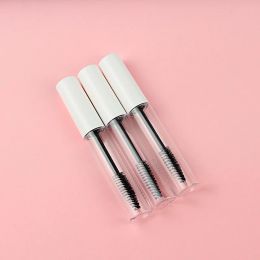 Bottles 30/50pcs 10ml Empty Eyelashes Mascara Tube Vials Bottle Tool Fashion For Castor Oil DIY Cosmetic Container With White Pink Cap