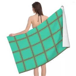 Towel Puzzle Beach Towels Pool Large Sand Free Microfiber Quick Dry Lightweight Bath Swim