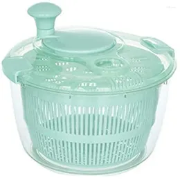 Plates JFBL Salad Spinner Large Lettuce Dryer Quick Dry Design 5.3 Quarts Fruit Washer With Bowl Non-Slip Pad