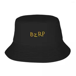 Berets Bizarrap Cap (BZRP) Bucket Hats Panama For Kids Bob Cool Reversible Fisherman Summer Beach Fishing Unisex Caps