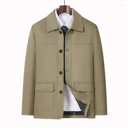 Men's Jackets 2024 Mainly Promote Formal Casual Loose Jacket Men Comfortable Business Explosive Coat