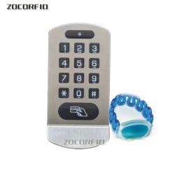 Lock Stainless steel EM RFID&Digit Cabinet Coded Lock Electronic Door Lock Password Keypad Combination Security Code Locks for Cabine