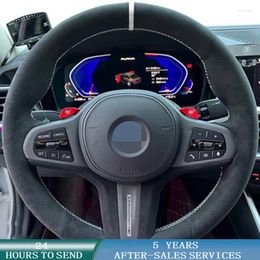 Bedding Sets Suede Customised Car Steering Wheel Cover For M Sport G30 G31 G32 G20 G21 G11 G12 G14 G15 G16 X3 G01 X4 G02 X5 G05 X7 G07